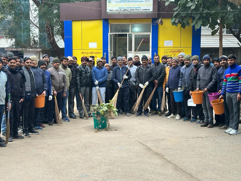 मध्य प्रदेश पुलिस ने राज्यव्यापी स्वच्छता अभियान की अगुवाई की, ग्वालियर जिले ने कमान संभाली