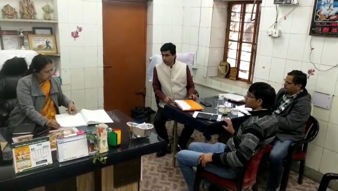CMHO ने किया नसीराबाद चिकित्सालय का औचक निरीक्षण