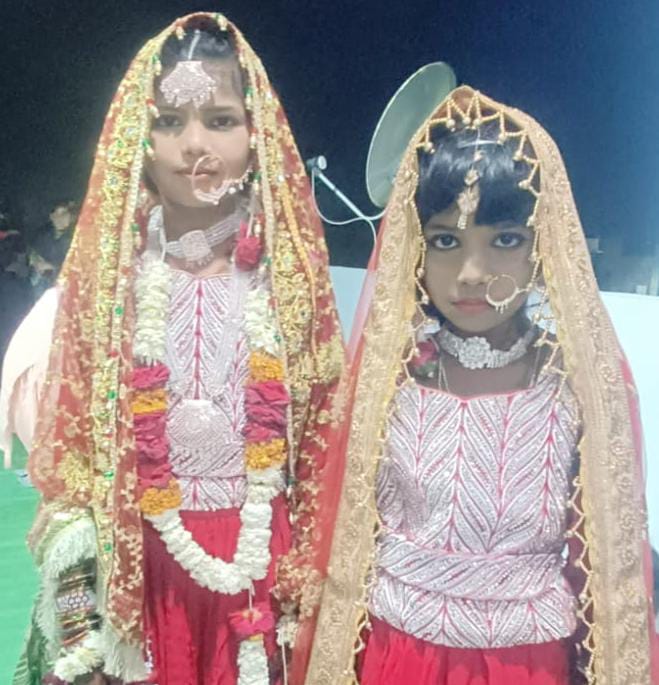 अलीशा और नशरा ने रखा अपना पहला रोज़ा |