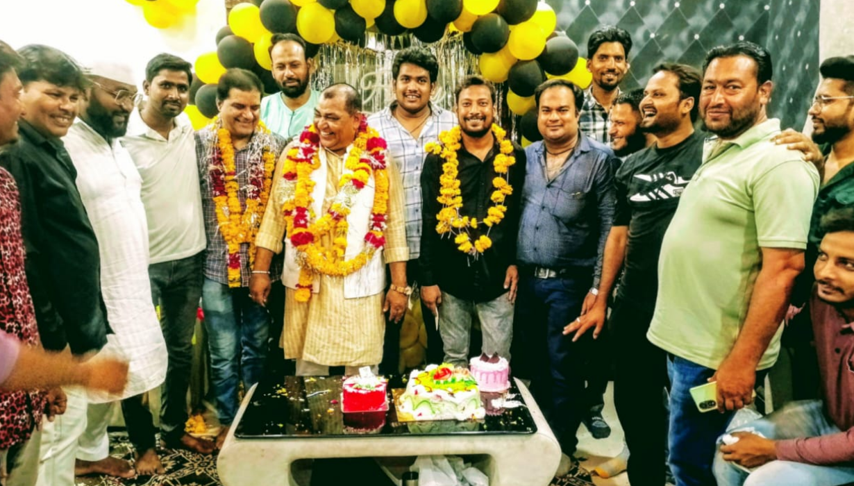 बांक पंचायत का गौरव हाजी सोहराब पटेल का जन्मदिन खुशनुमा माहौल में मनाया