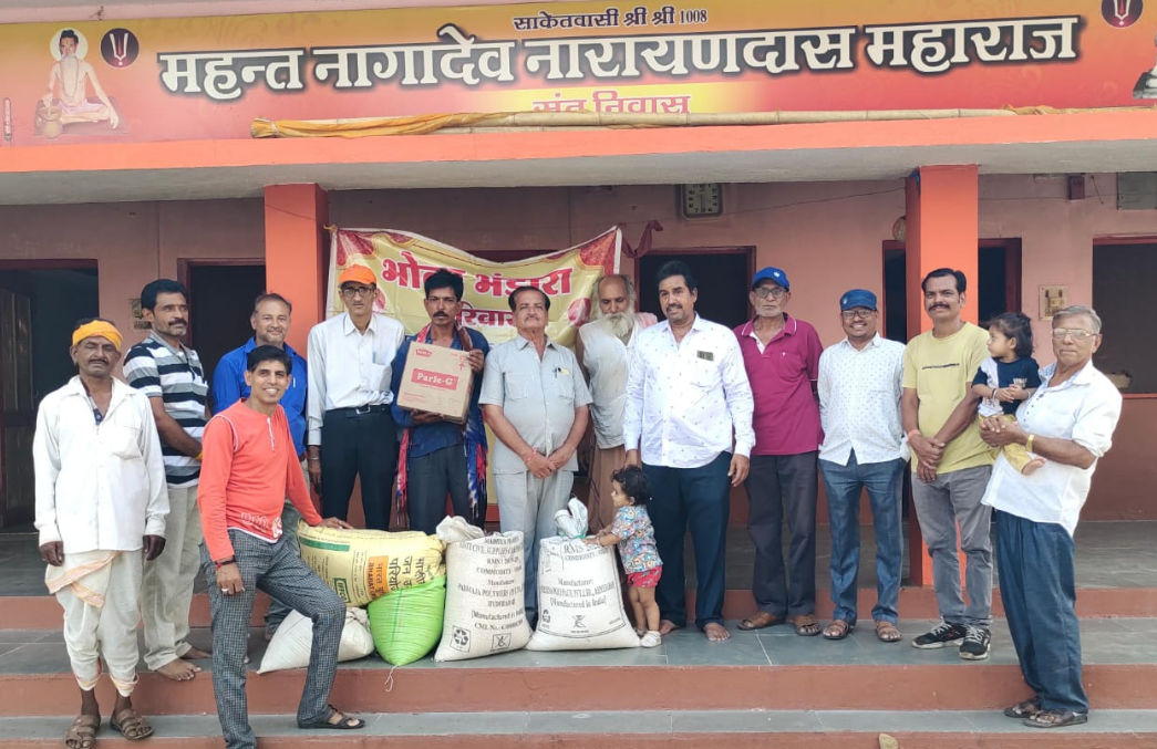 भोला भण्डारा परिवार ने अमरनाथ लंगर के लिए की सामग्री एकत्रित चंदनवाड़ी में प्लॉट नम्बर 3 पर लगता है लंगर