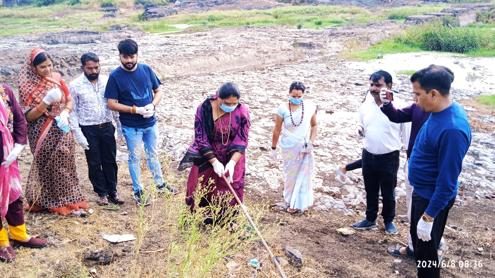 नाले में तब्दील हो चुकी पंपावती नदी का खोया खोया हुआ अस्तित्व फिर लौटेगा
