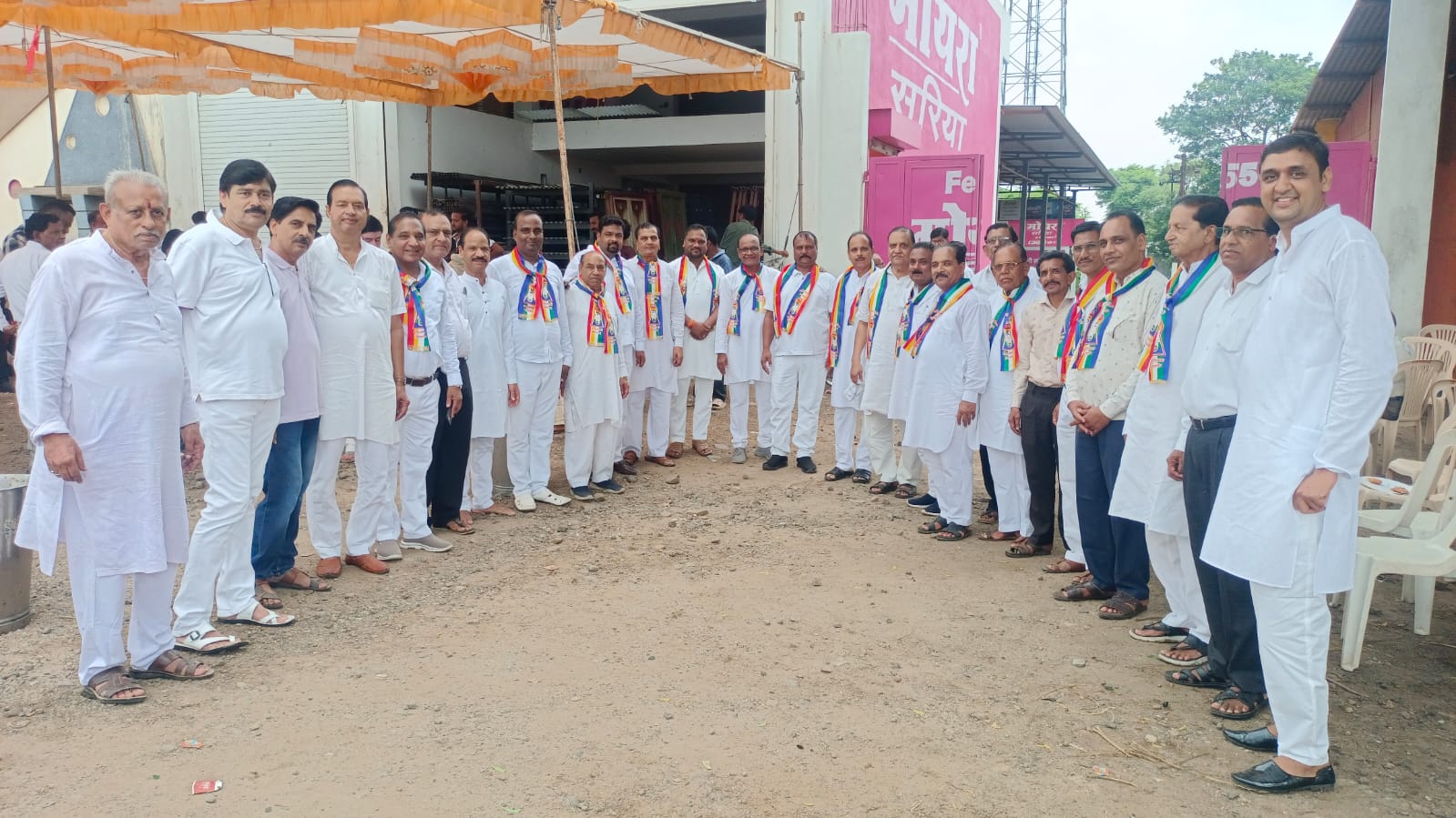 जयकारों से गुंजायमान करते हुए अणुवत्स श्री संयतमुनिजी ठाणा 4 का थांदला में चातुर्मासार्थ हुआ भव्य मंगल प्रवेश