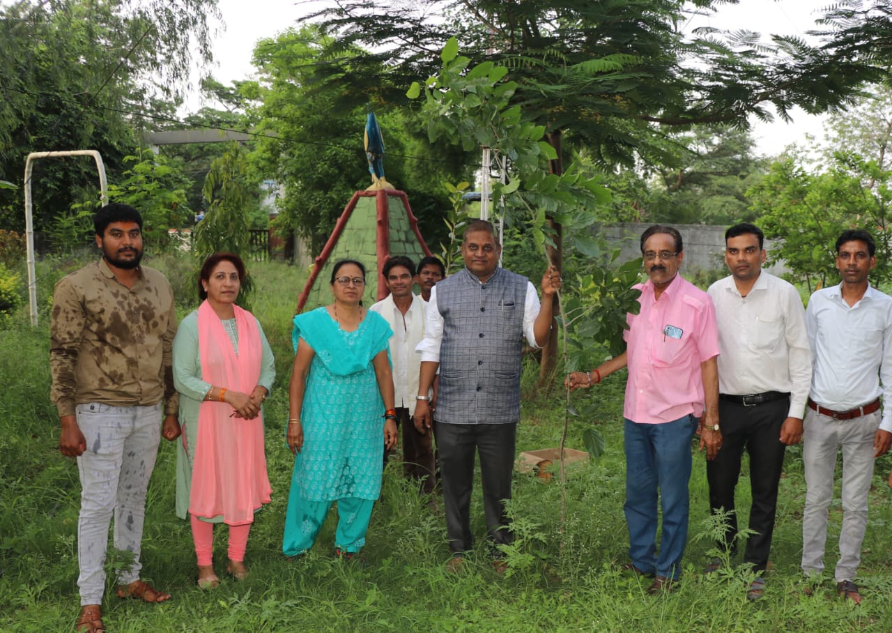 अतिरिक्त कलेक्टर द्वारा ‘‘एक पेड़ मां के नाम’’ अभियान अंतर्गत पौधा का रोपण किया गया।