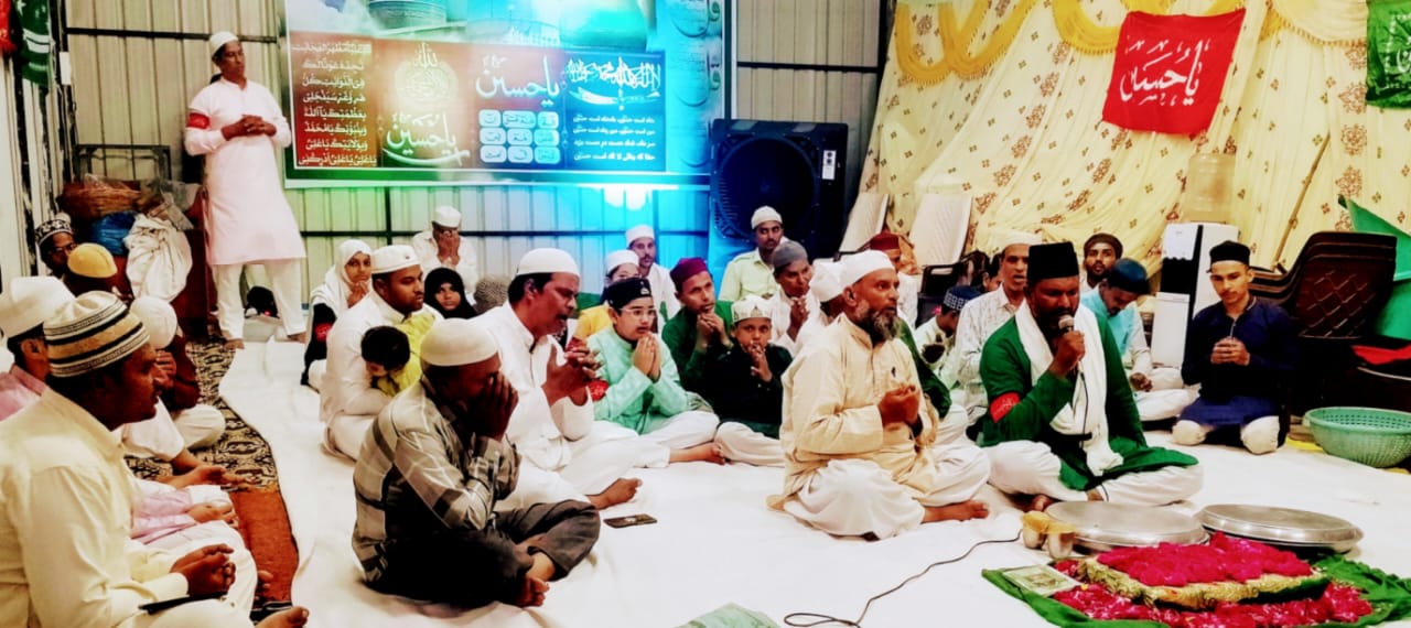 आजादनगर में कर्बला के शहीदों को किया याद