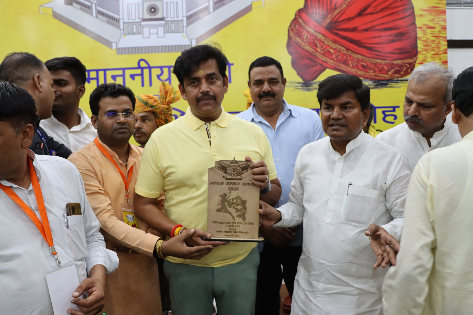 कांस्टीट्यूशन क्लब ऑफ इंडिया में दिव्यांगों का सम्मान किया गया।