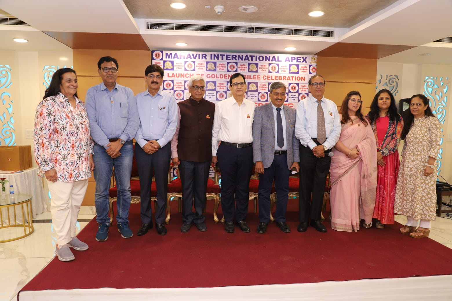 महावीर इंटरनेशनल एपेक्स एनजीओ का स्वर्ण जयंती समारोह दिल्ली में आयोजित