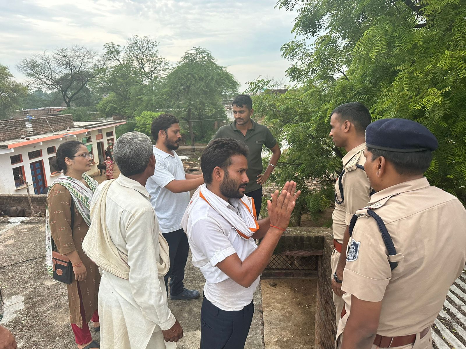 ग्वालियर पुलिस की पहल से वर्षों पुराने जमीनी विवाद का हुआ निराकरण।