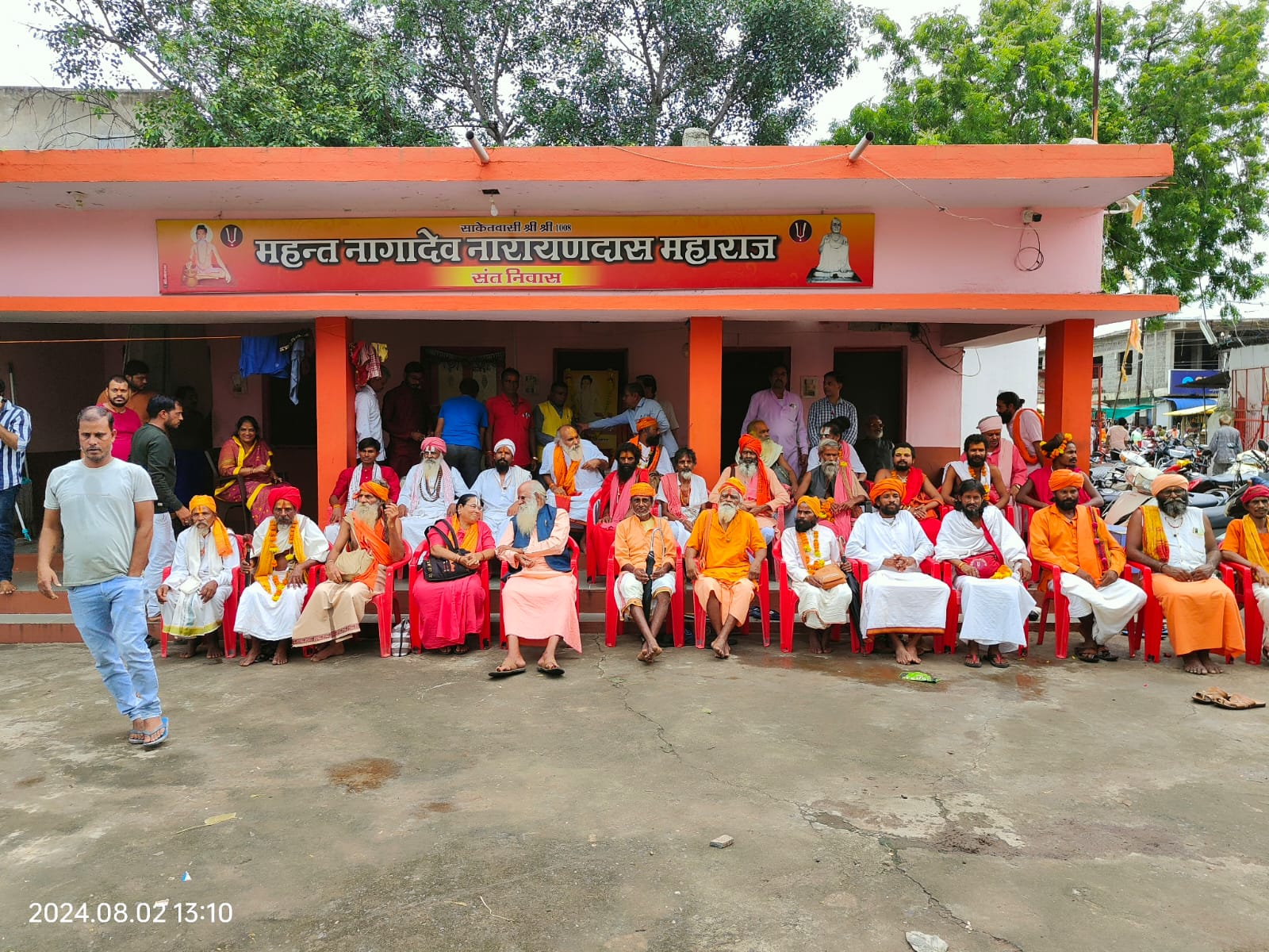 राष्ट्रवादी संत महंत मीसाबंदी नागाजी महाराज की 31 वीं पुण्यतिथि पर किया स्मरण।