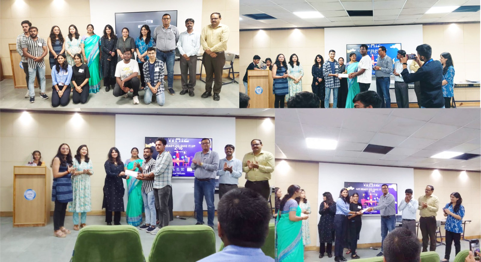 प्रेस्टीज प्रबंधन एवं शोध संस्थान, ग्वालियर द्वारा आयोजित ‘‘क्विज़-व्हिज़’’ कार्यक्रम।